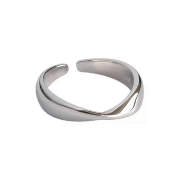 Inspired Mobius Band Open Ring