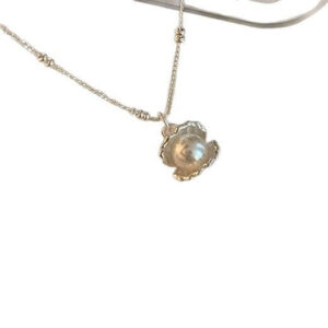 Mermaid Princess Pearl & Shell Necklace
